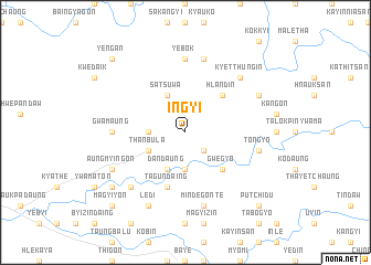 map of Ingyi