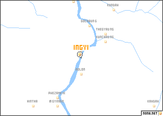 map of Ingyi