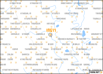 map of Ingyi