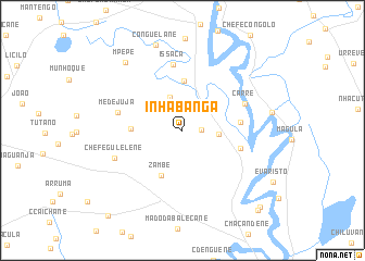 map of Inhabanga