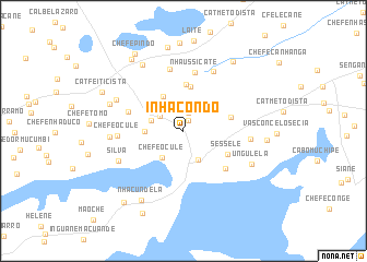 map of Inhacondo