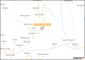 map of Inhafenga