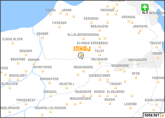 map of I-n- Hâj