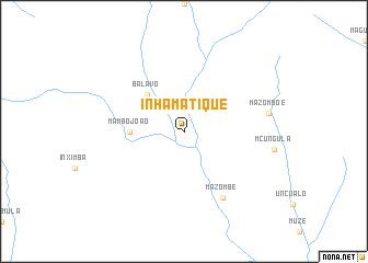 map of Inhamatique