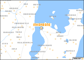 map of Inhambane