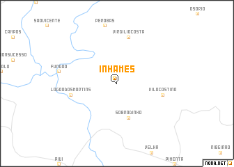 map of Inhames