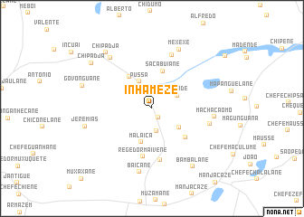 map of Inhameze