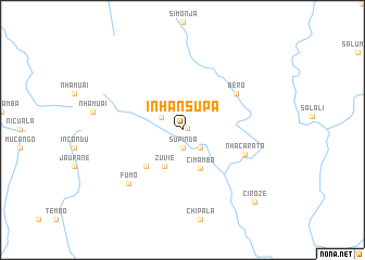 map of Inhansupa