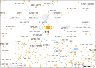 map of Inha-ri