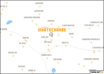 map of Inhatechambe