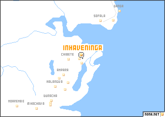 map of Inhaveninga