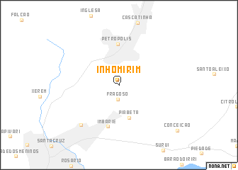 map of Inhomirim