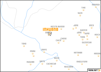 map of Inhuana