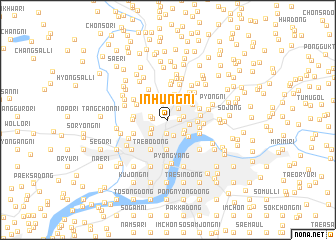 map of Inhŭng-ni