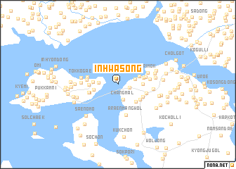 map of Inhwasŏng