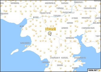 map of Inhwa