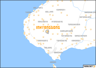 map of Inhyang-dong