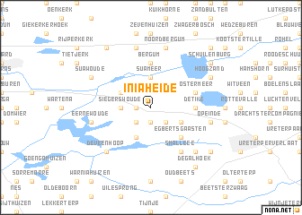 map of Iniaheide