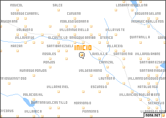 map of Inicio