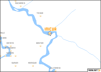 map of Inicua