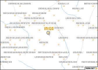 map of Íñigo