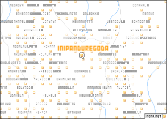 map of Inipanduregoda