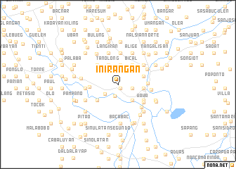 map of Inirangan