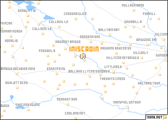 map of Inis Caoin