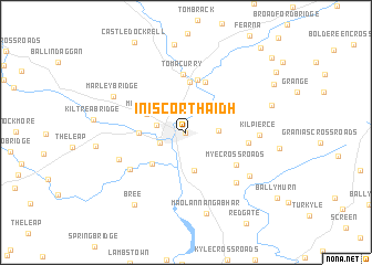 map of Inis Córthaidh