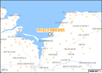 map of Inis Crabhann