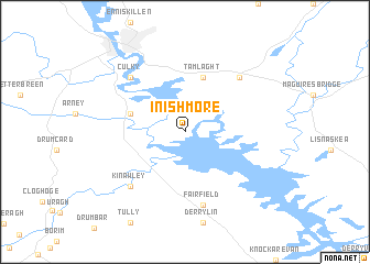 map of Inishmore