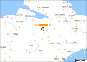map of Inishnaneill