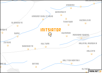 map of Initsiator