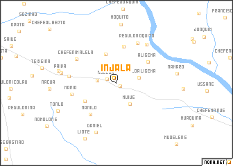 map of Injala