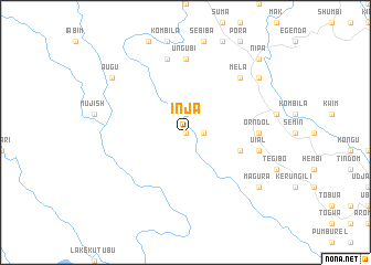 map of Inja