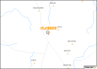 map of Injibara