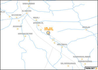map of Injīl