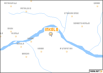 map of Inkala