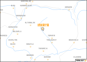 map of İnkaya