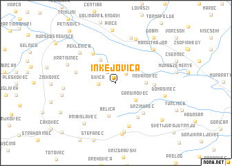 map of Inkejovica