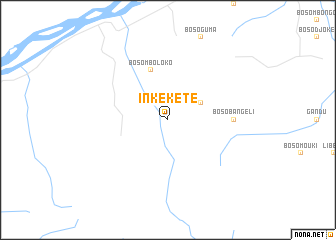 map of Inkekete