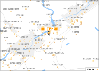 map of Inkerman