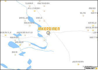 map of Inkeroinen