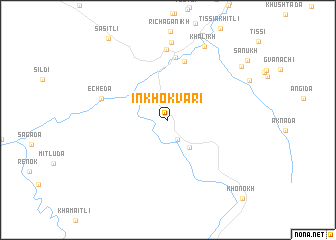 map of Inkhokvari