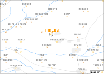 map of Inklob