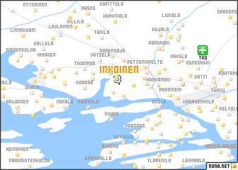 map of Inkoinen