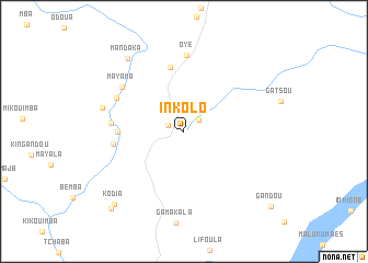 map of Inkolo