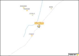 map of Inkoui