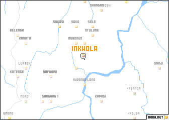 map of Inkwola