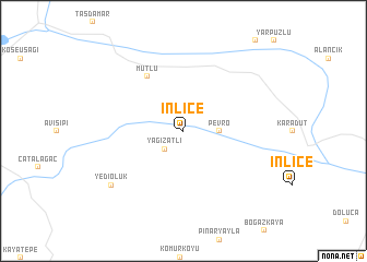map of İnlice
